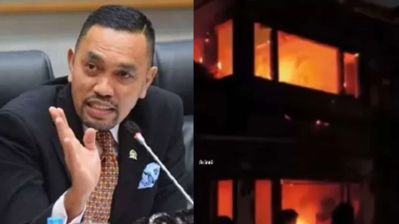 Rumah 3 Anggota DPR RI Dibakar dan Dijarah, Simbol Kemarahan Publik - Ole.co.id