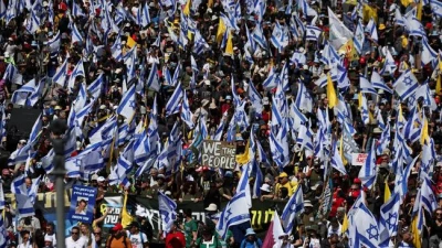 Warga Israel Kompak Lawan Netanyahu di Gaza, Mogok Massal Menggema - Ole.co.id